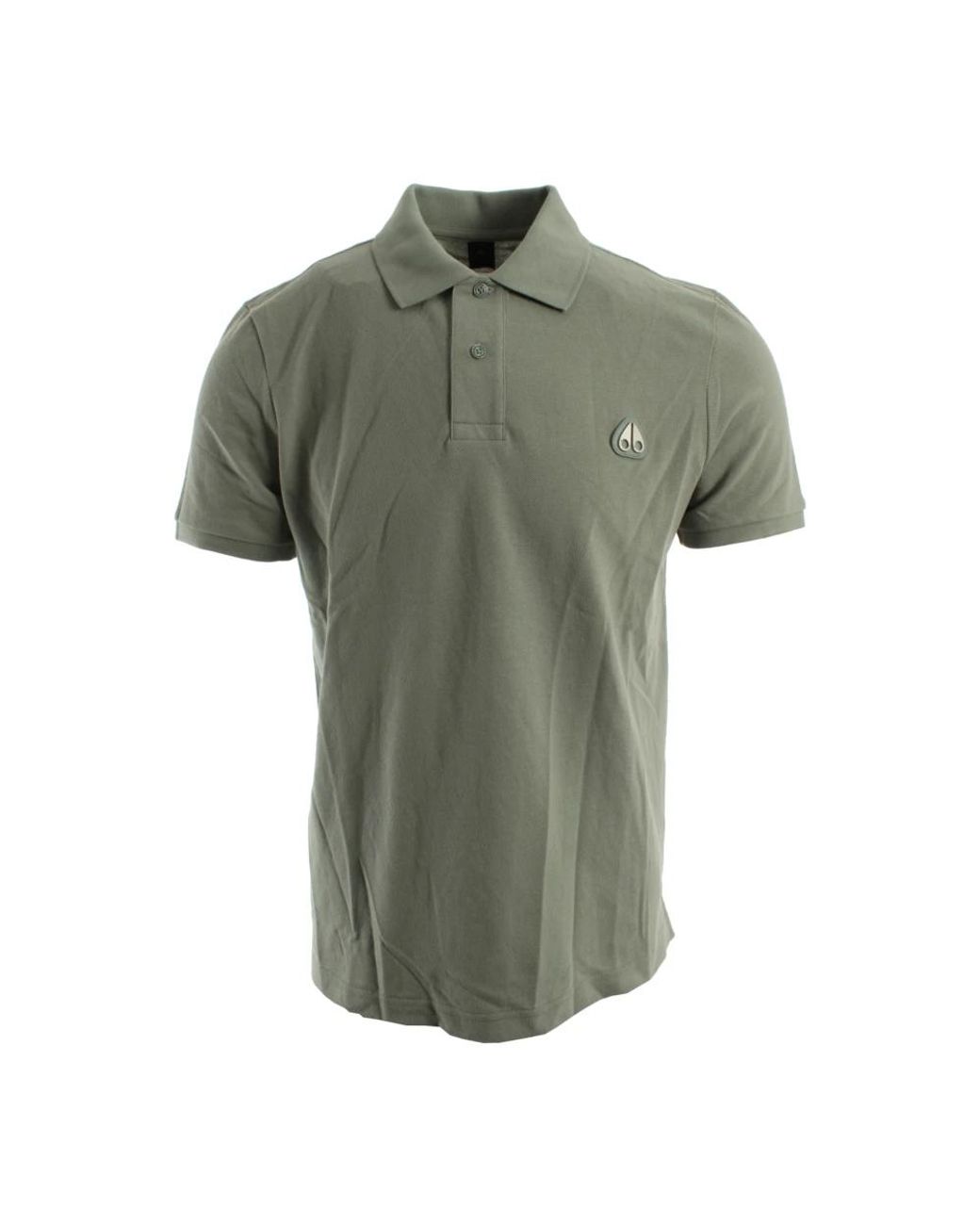 Moose Knuckles Everett Polo in het Green voor heren