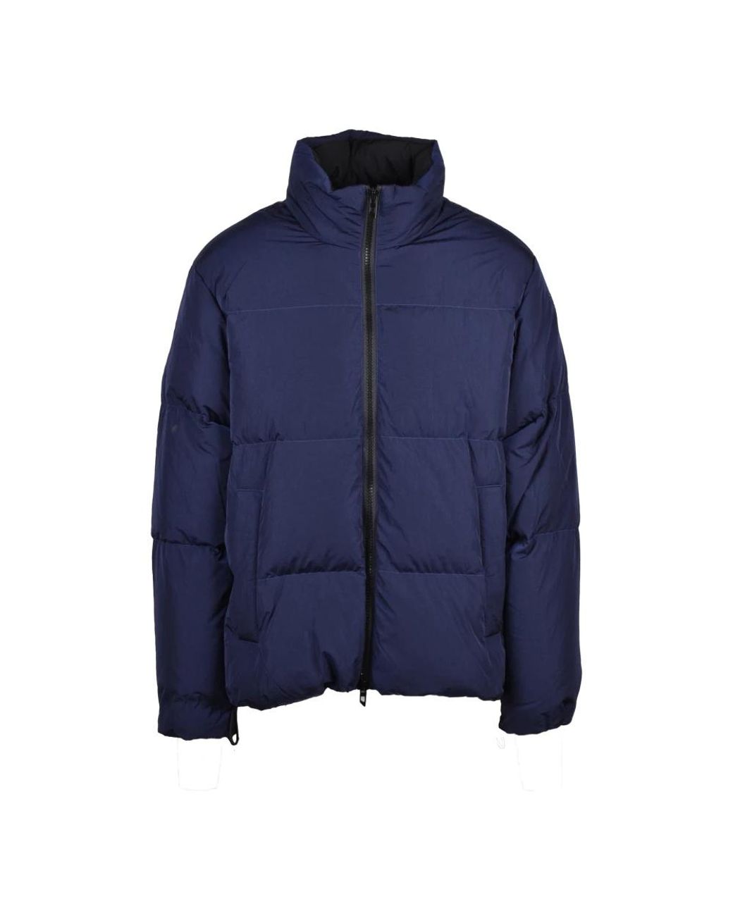 DIESEL Blue Winter Jackets for men