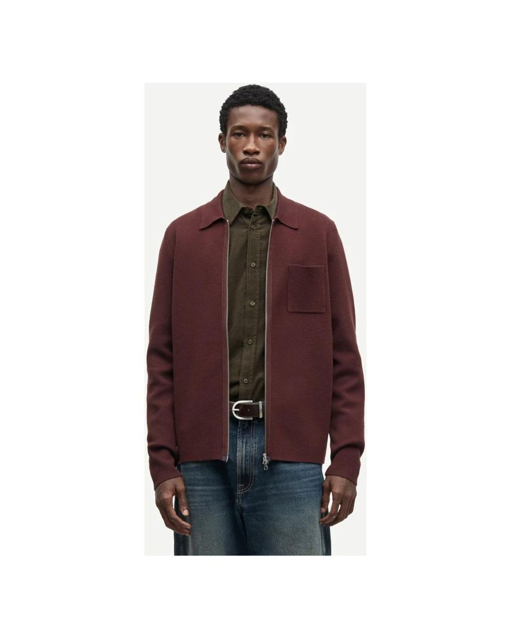 Cardigans Samsøe & Samsøe pour homme en coloris Brown