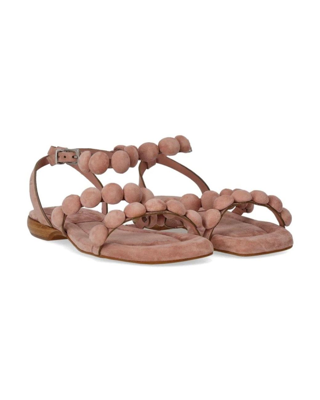 Flat Sandals Ash en coloris Brown