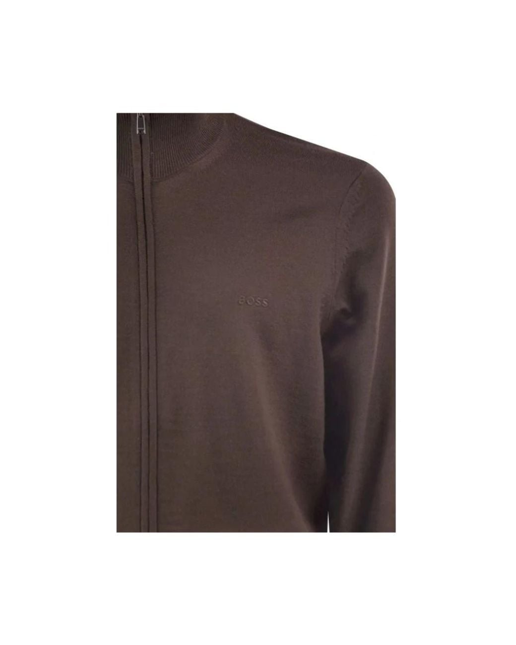 Cardigans di Boss in Brown da Uomo