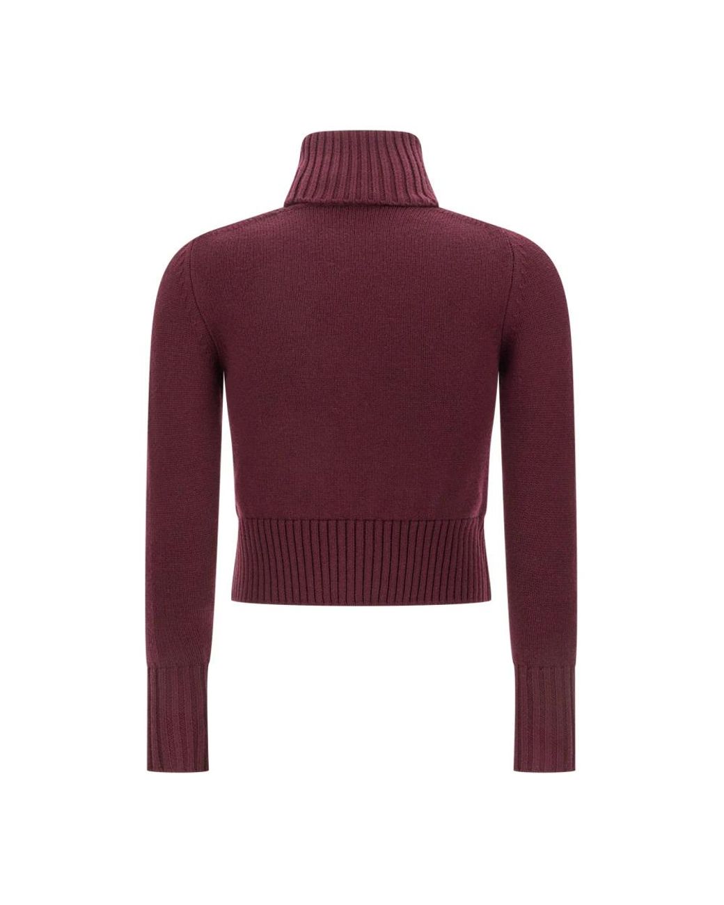 Alpha Studio Purple Rollkragenpullover