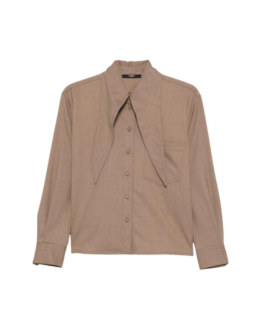 Shirts Seventy de color Brown