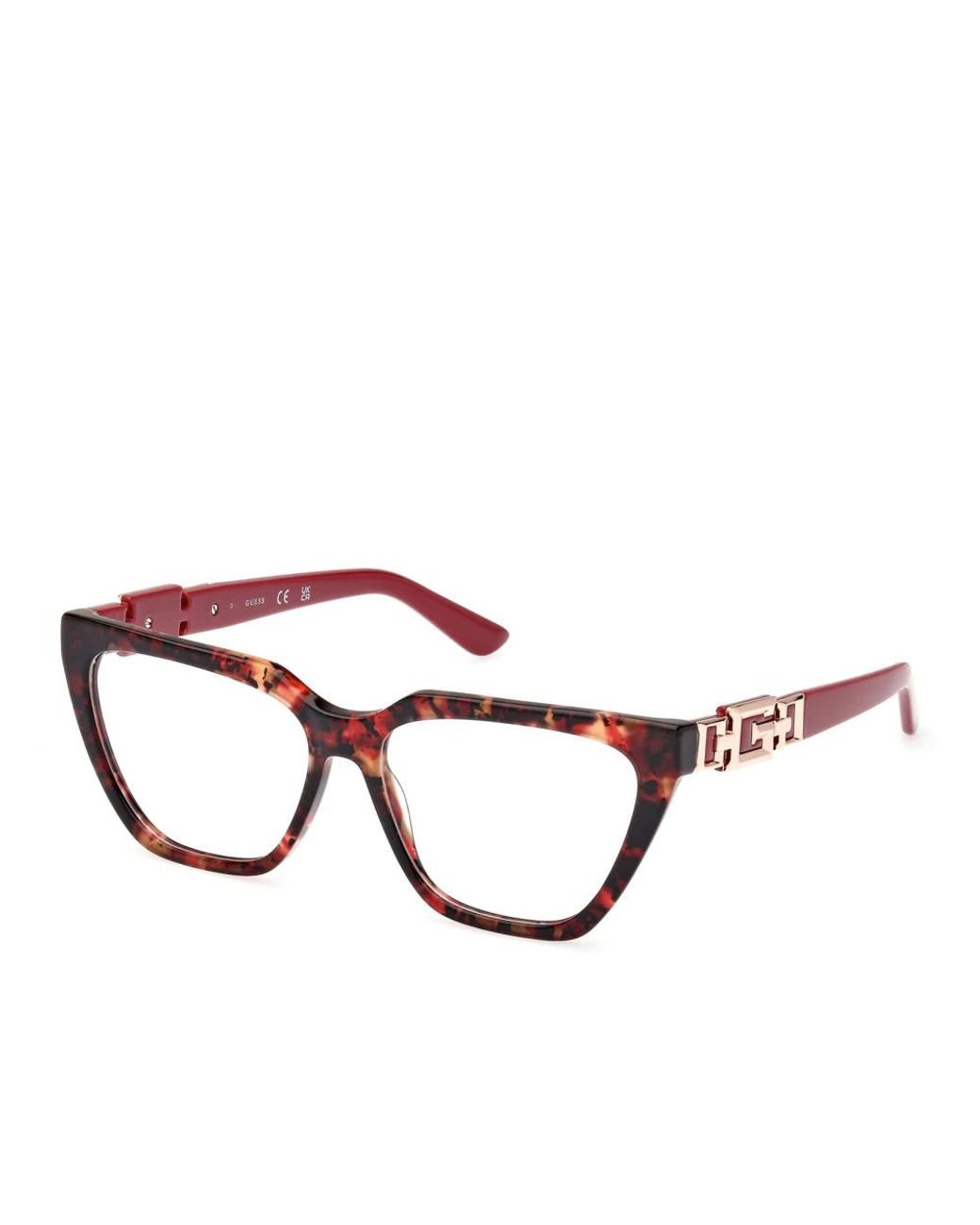 Guess Brown Cat-Eye Optical Frame