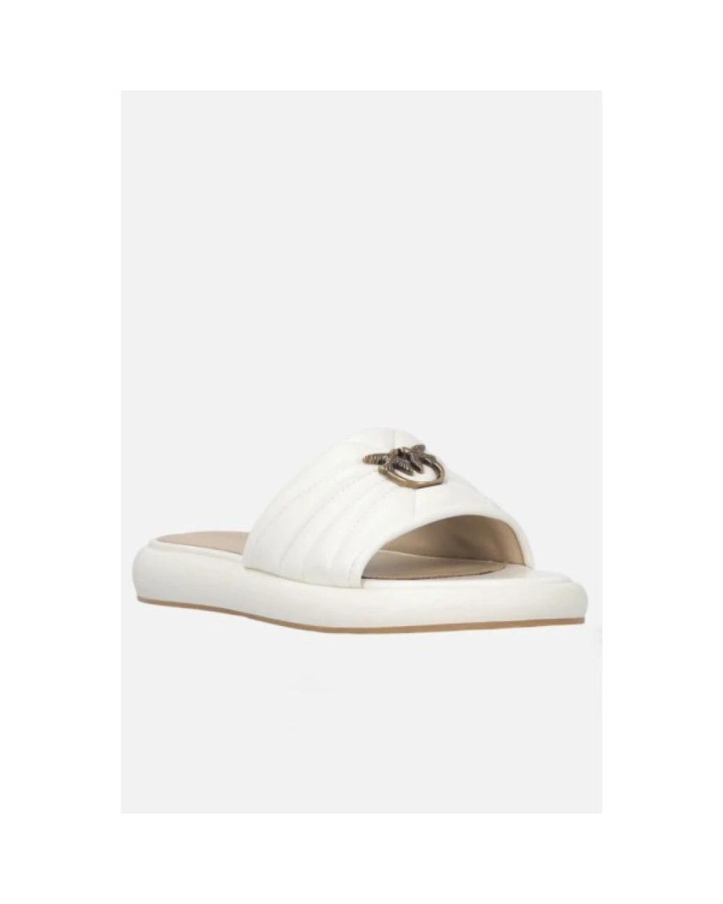 Pinko White Sliders