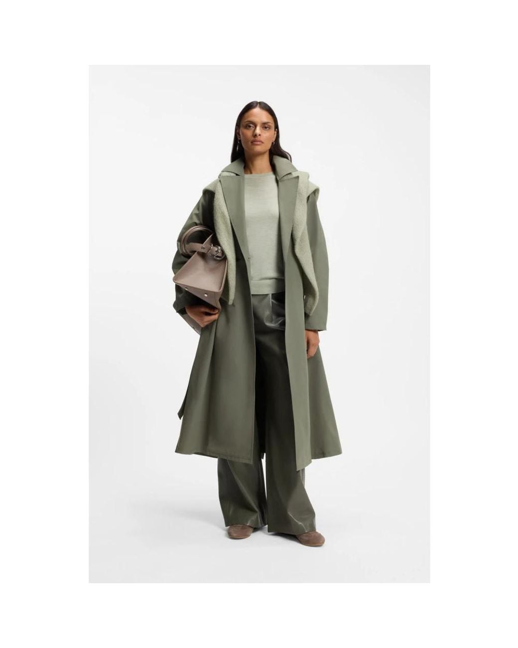 Boss Green Trench Coats