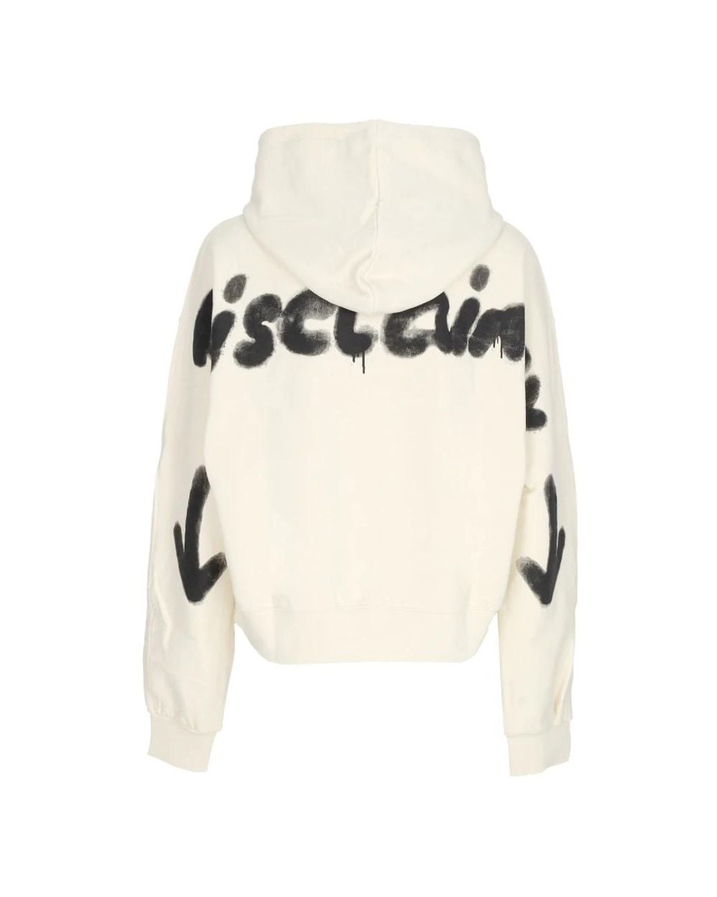 DISCLAIMER White Hoodies