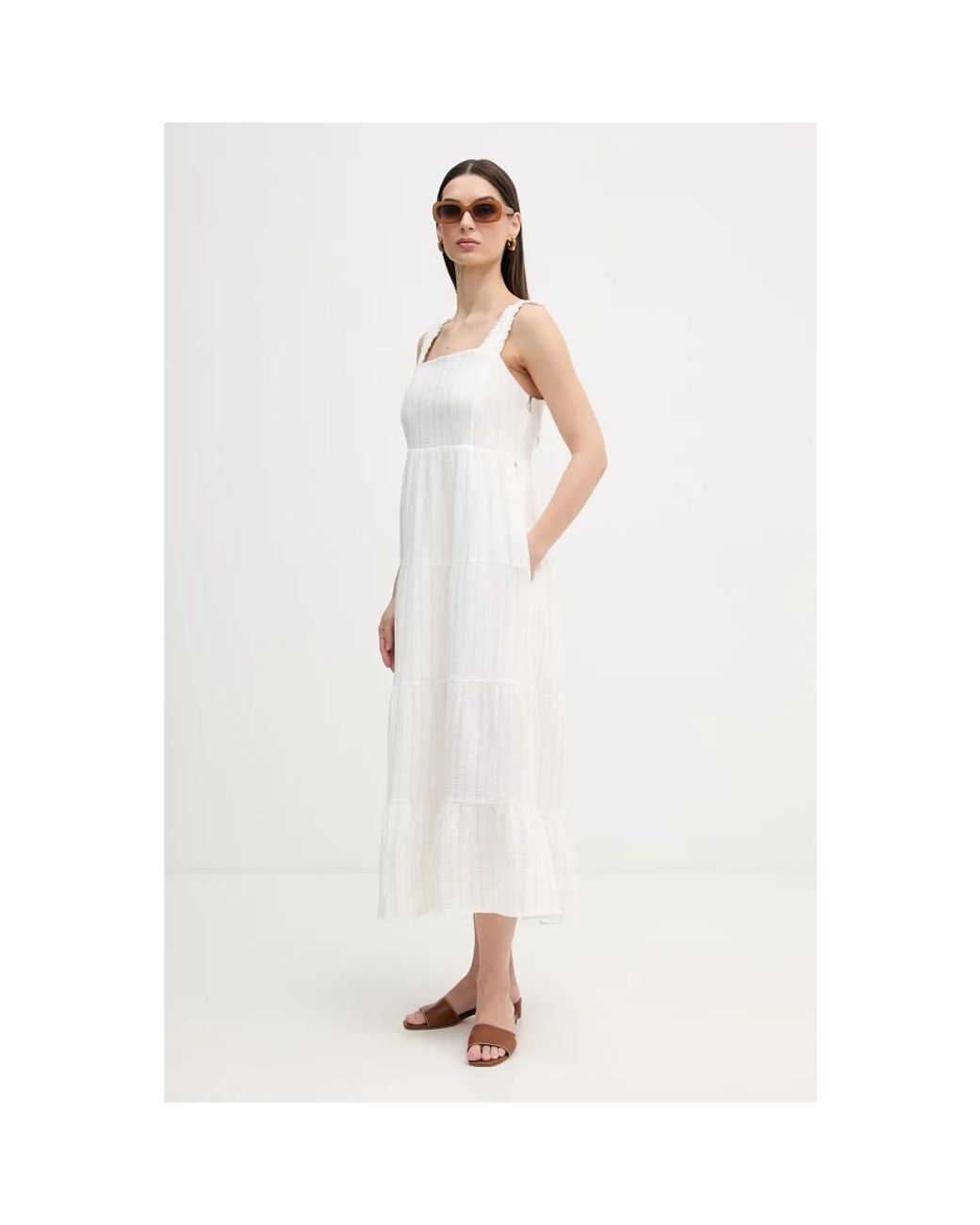 Midi Dresses DKNY en coloris White