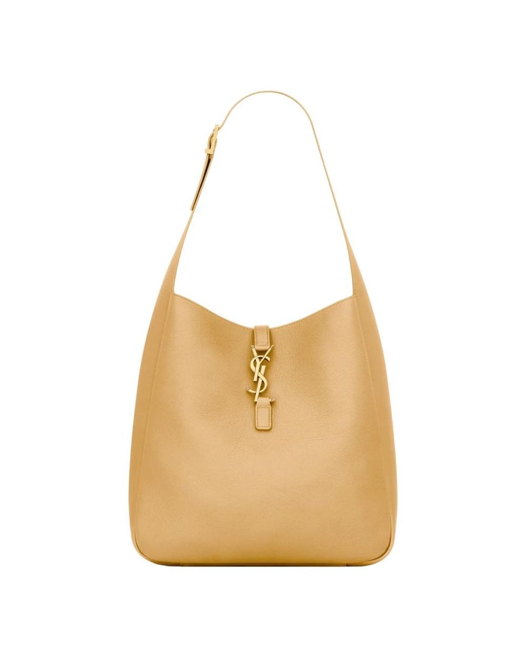 Saint Laurent Natural Shoulder Bags