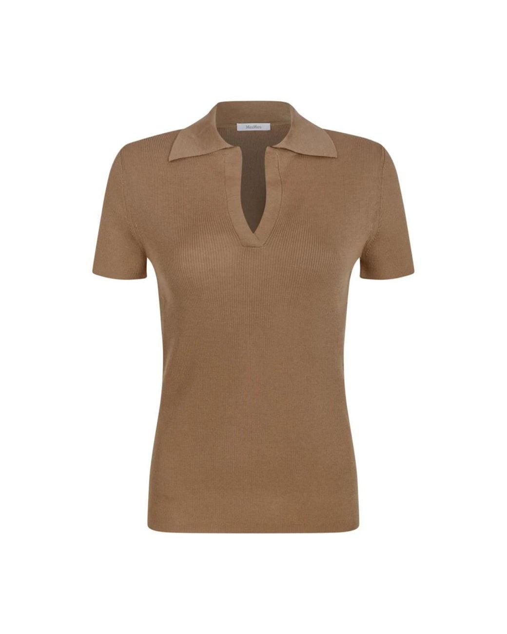 Max Mara Brown Polo Shirts