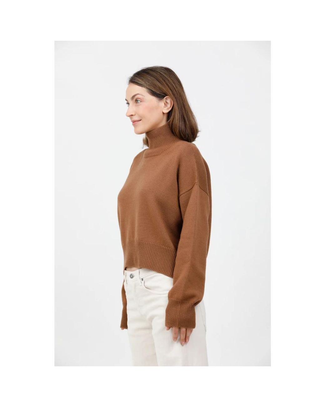 Dondup Brown Turtlenecks