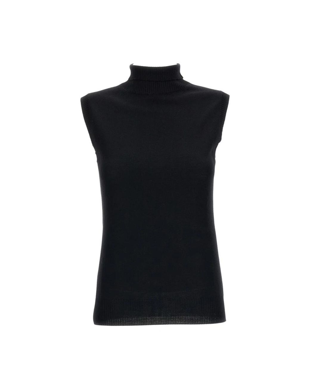 Sportmax Black Turtlenecks