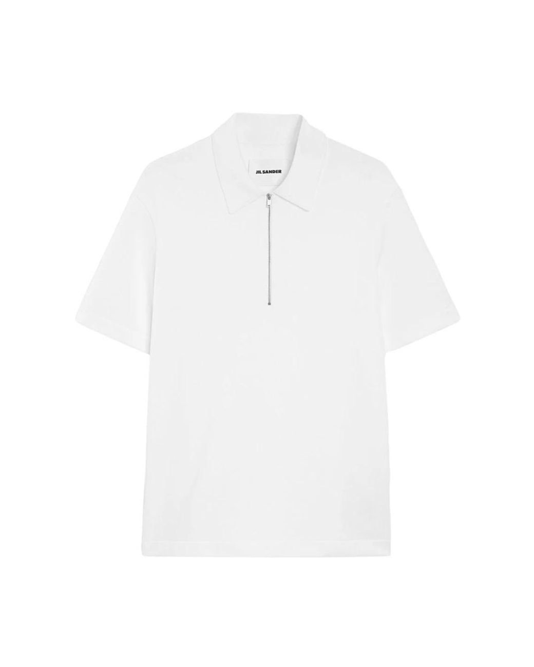 Jil Sander White Polo Shirts for men
