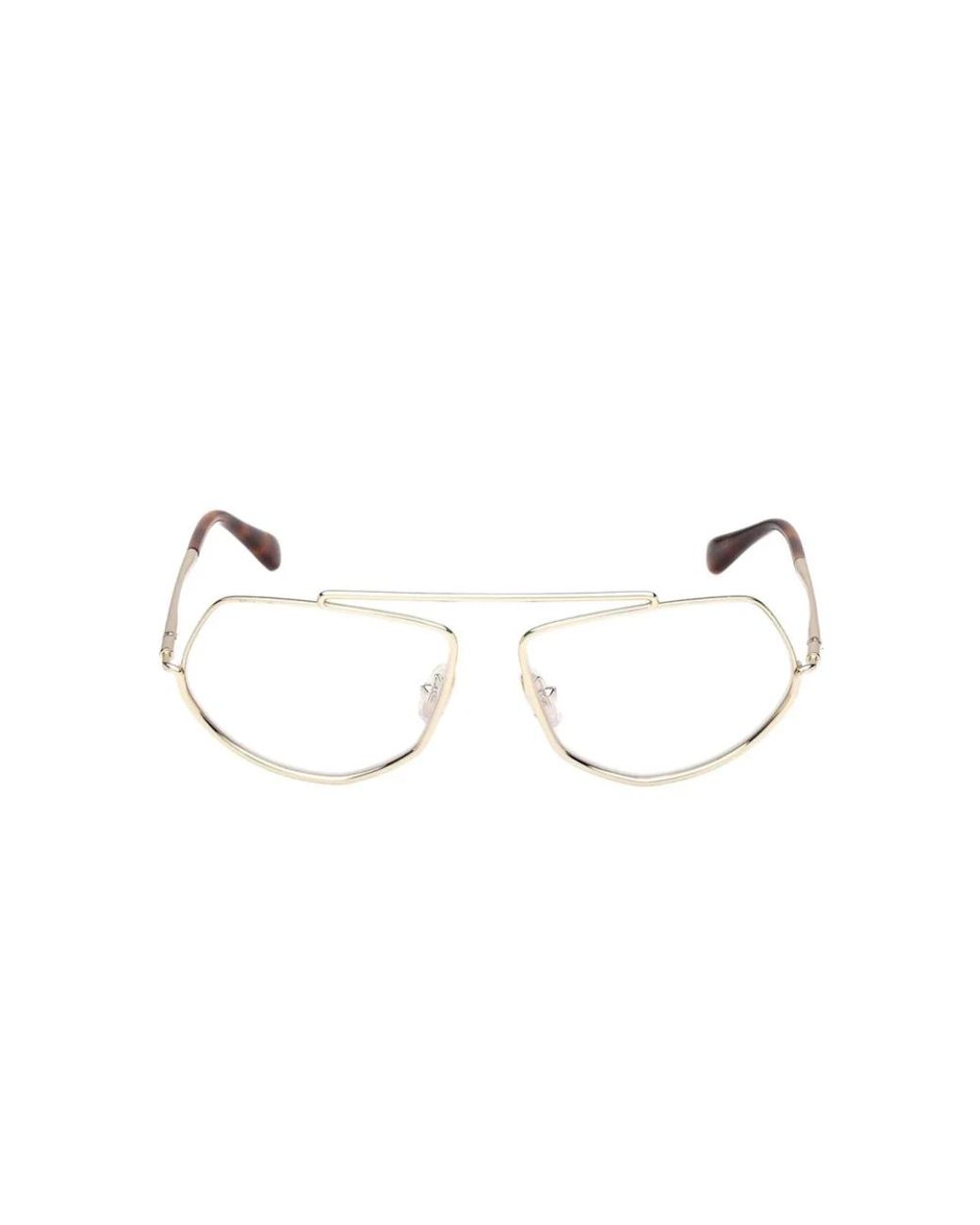 Max Mara Metallic Glasses