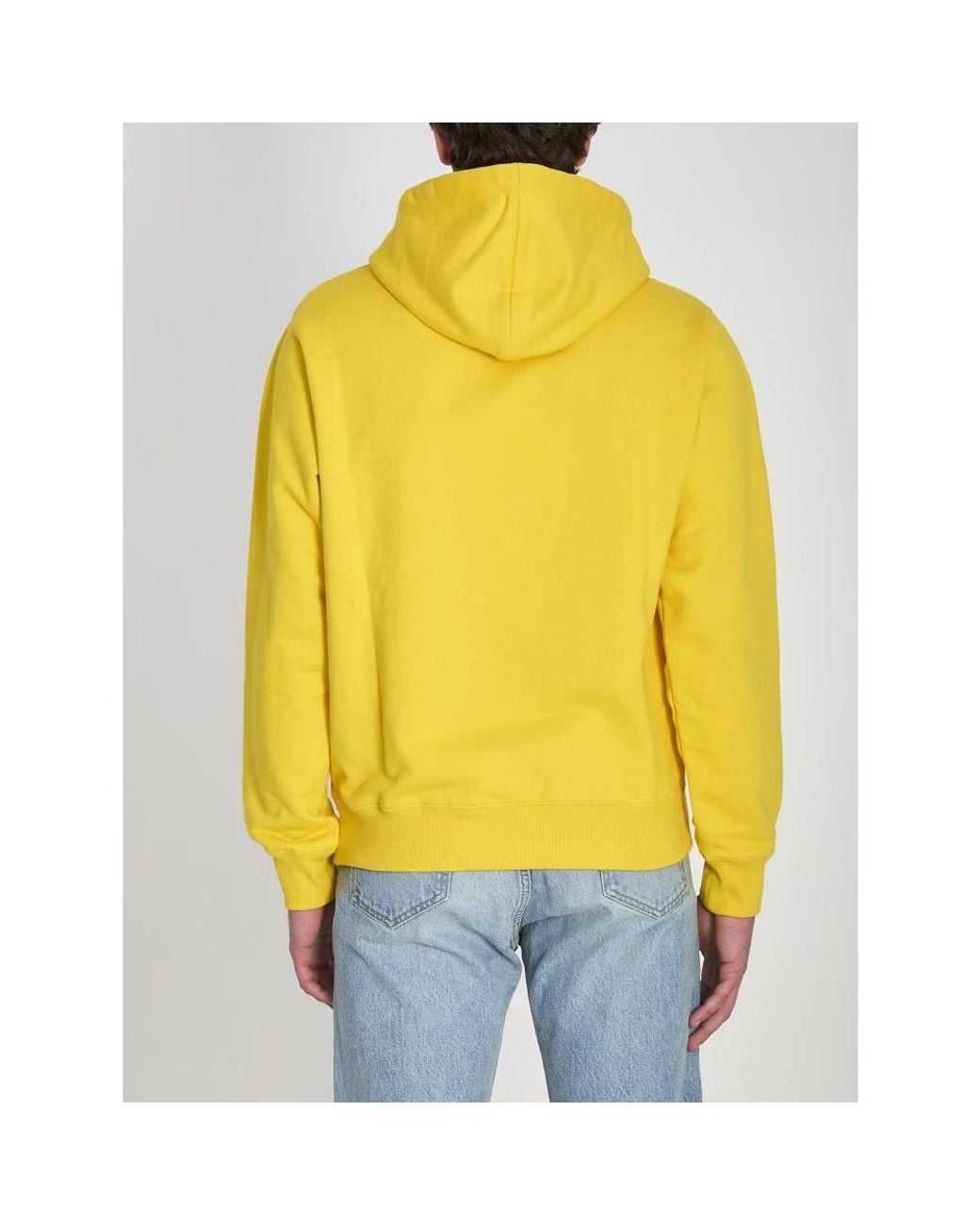 Dior Yellow Hoodies for men
