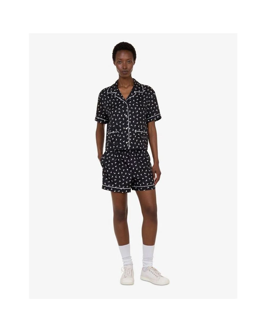 Moschino Black Casual Shorts