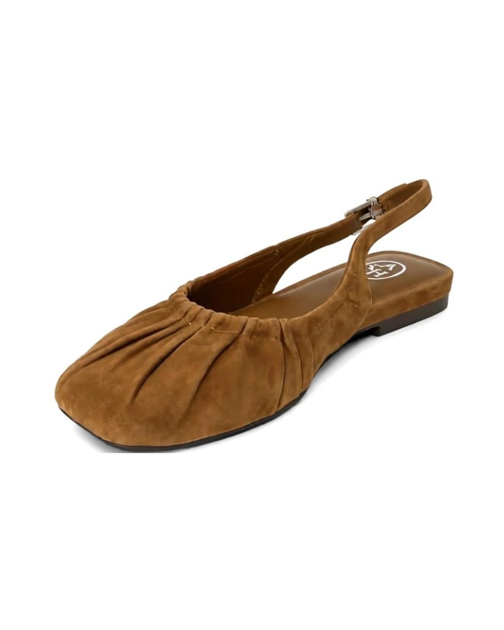 Ash Brown Ballerina Shoes