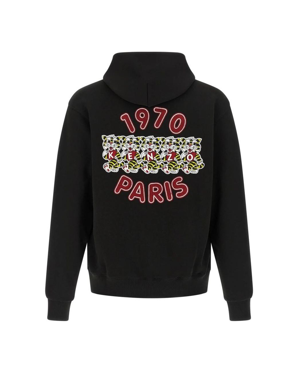 KENZO Black Hoodies for men