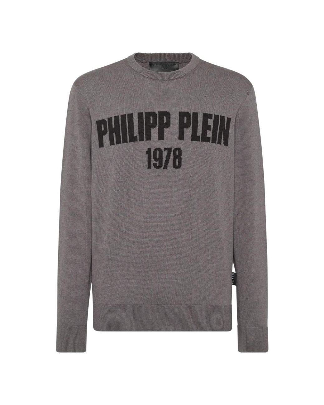 Philipp Plein Pullover Ronde Hals in het Gray voor heren