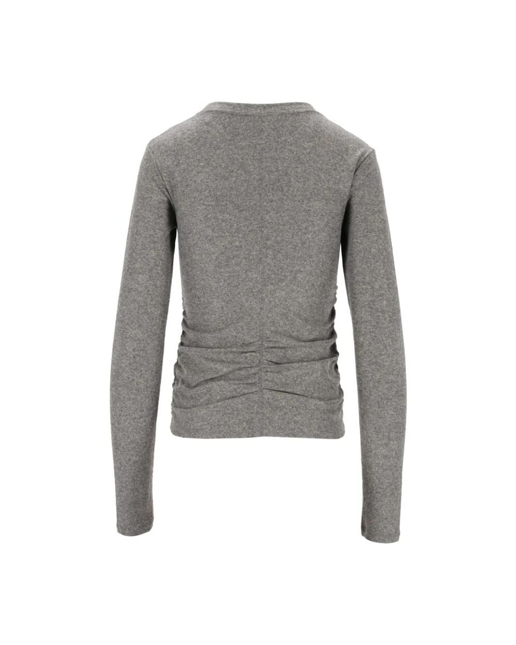 Isabel Marant Gray Long Sleeve T-Shirts