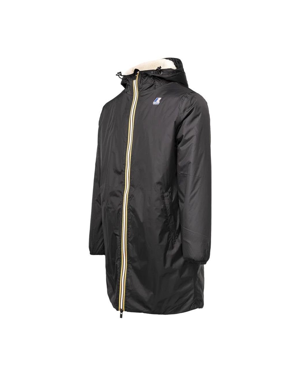 K-Way Black Parkas for men