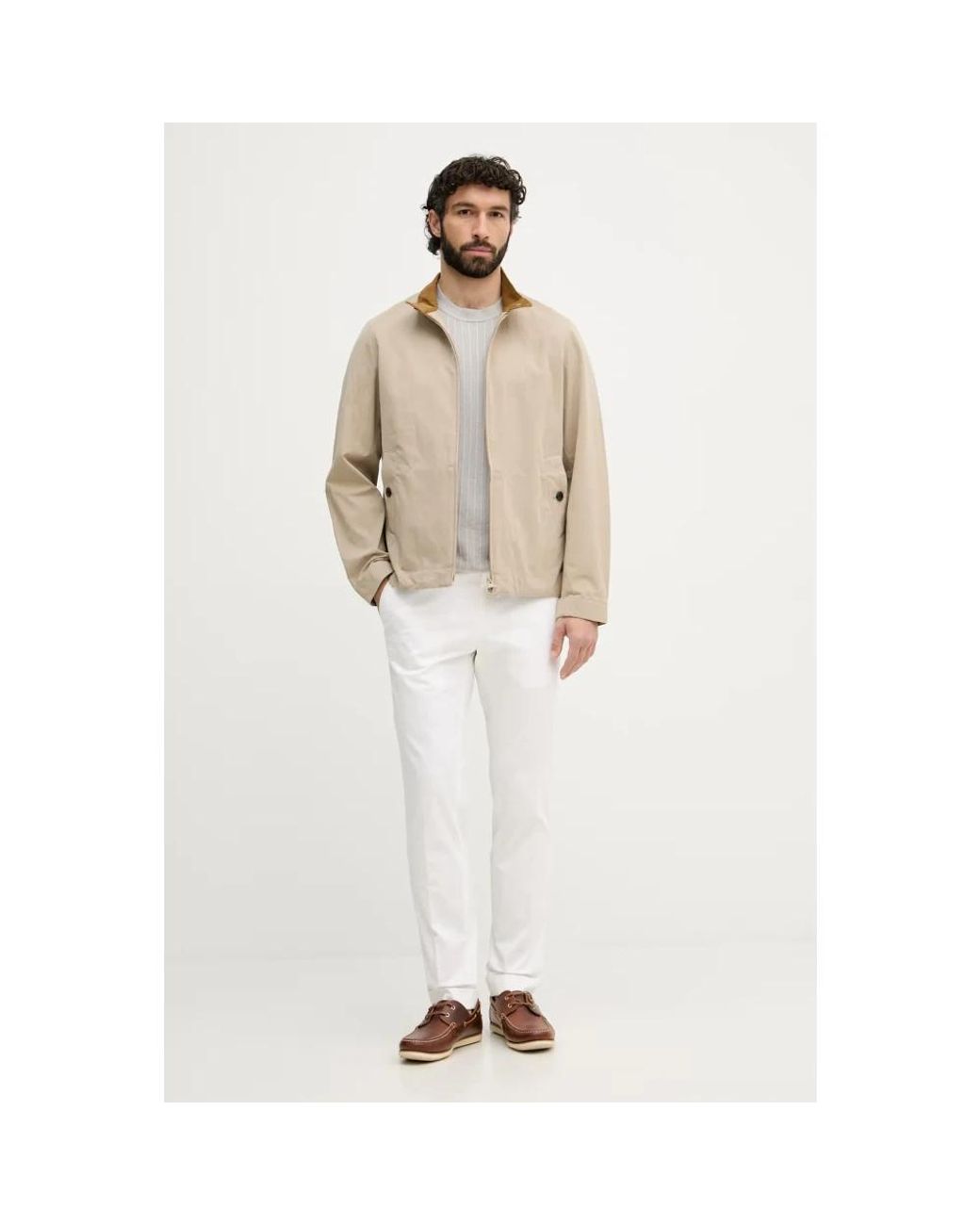 Barbour Tyneside Casual Jacket in Natural für Herren