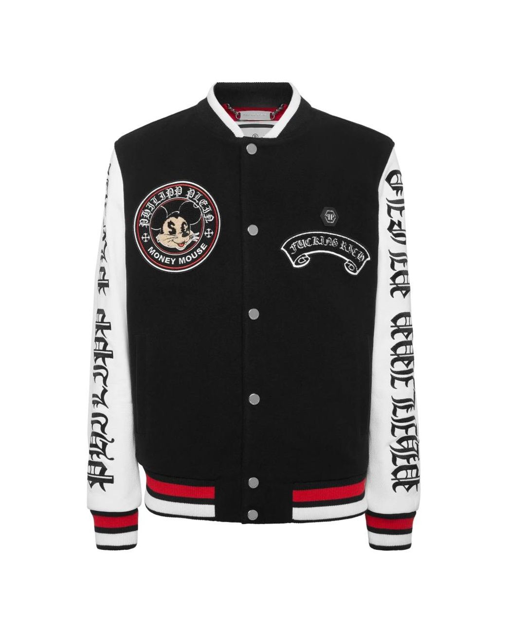 Bomber Jackets Philipp Plein de hombre de color Black