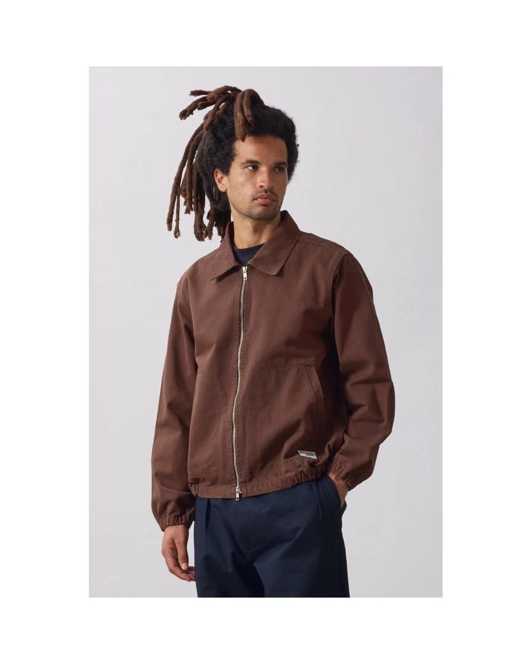 Light Jackets Service Works de hombre de color Brown