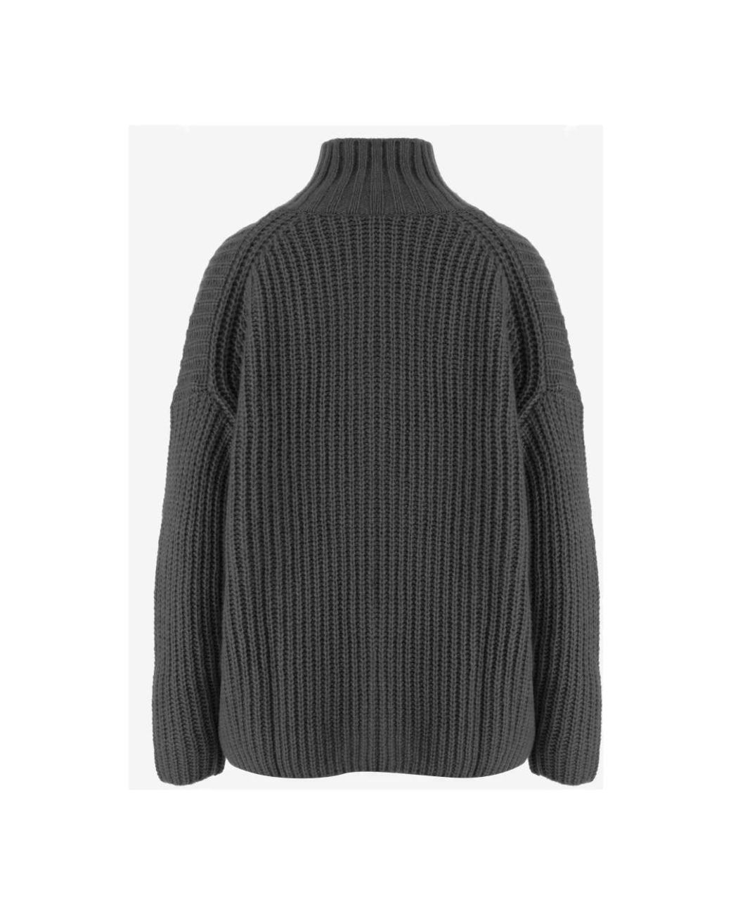 Allude Gray Cashmere Knitwear