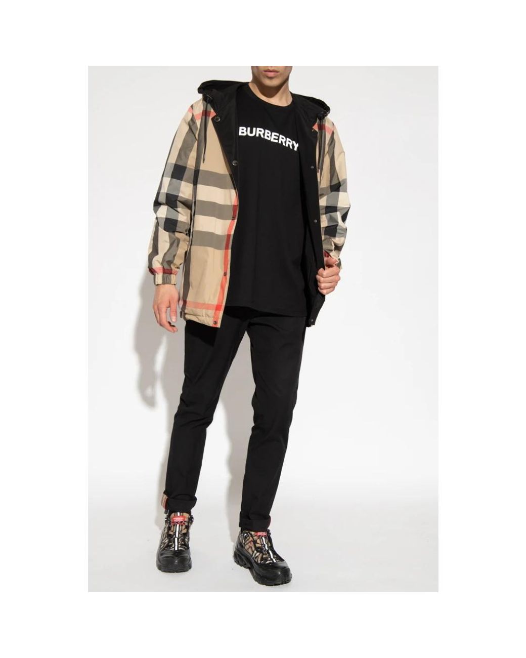 Burberry Black Light Jackets for men