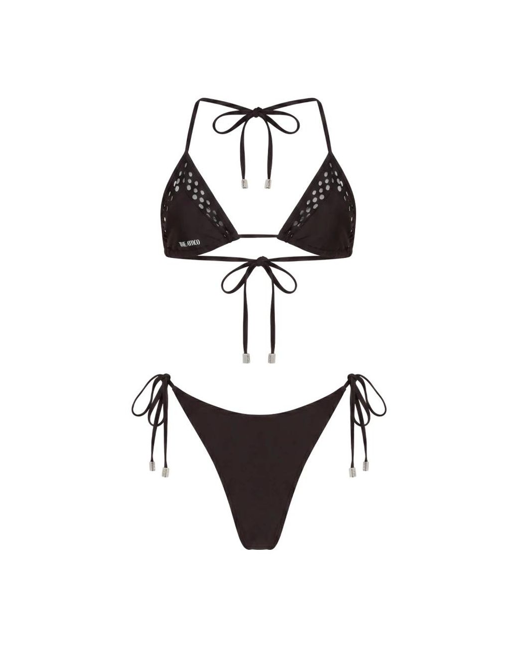 The Attico Black Bikinis