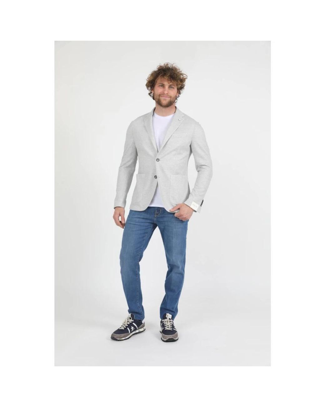 L.b.m. 1911 Blue Blazers for men