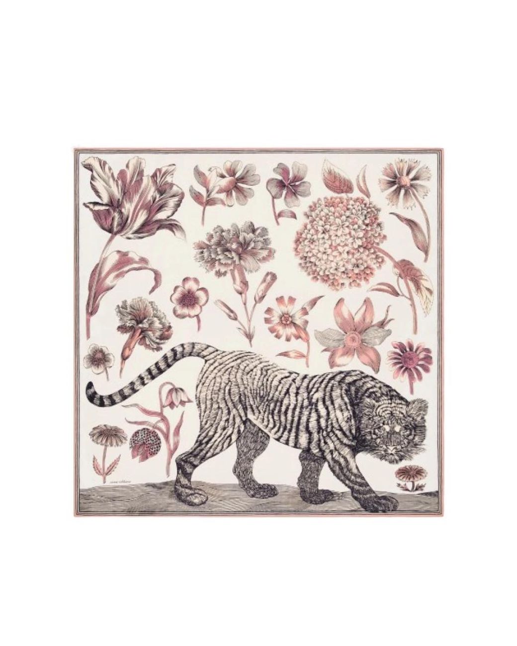 Inoui Edition Pink Silk Scarves