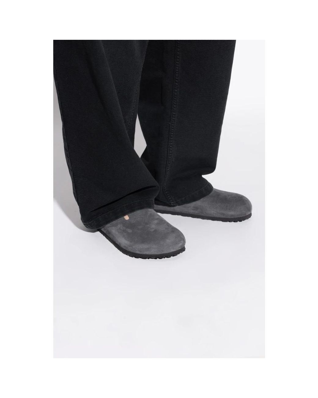 Birkenstock Black Mules for men