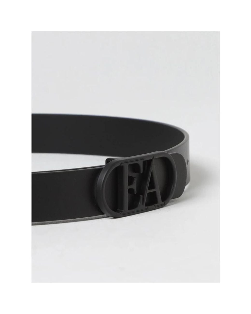 Emporio Armani Black Belts