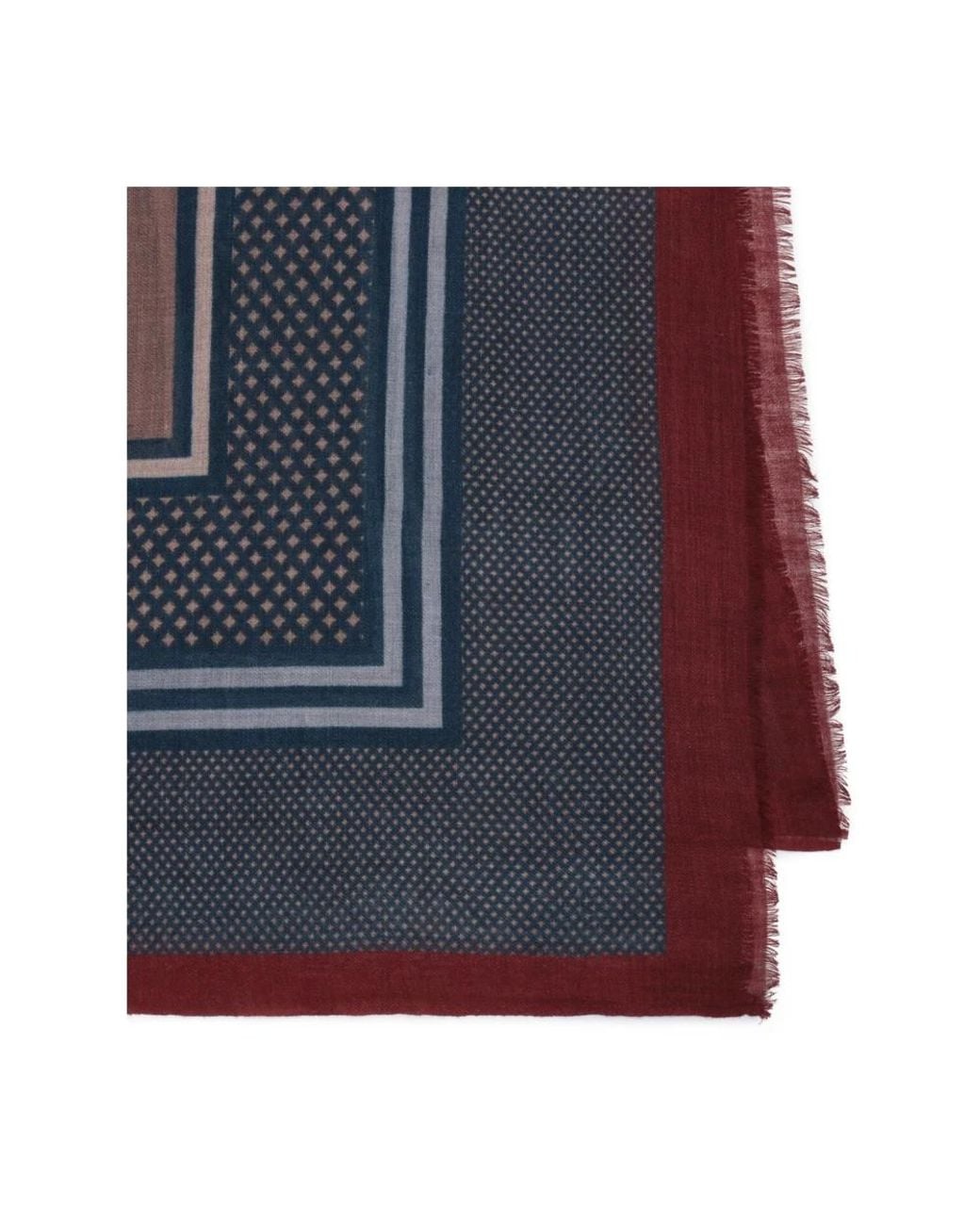 Maliparmi Blue Winter Scarves