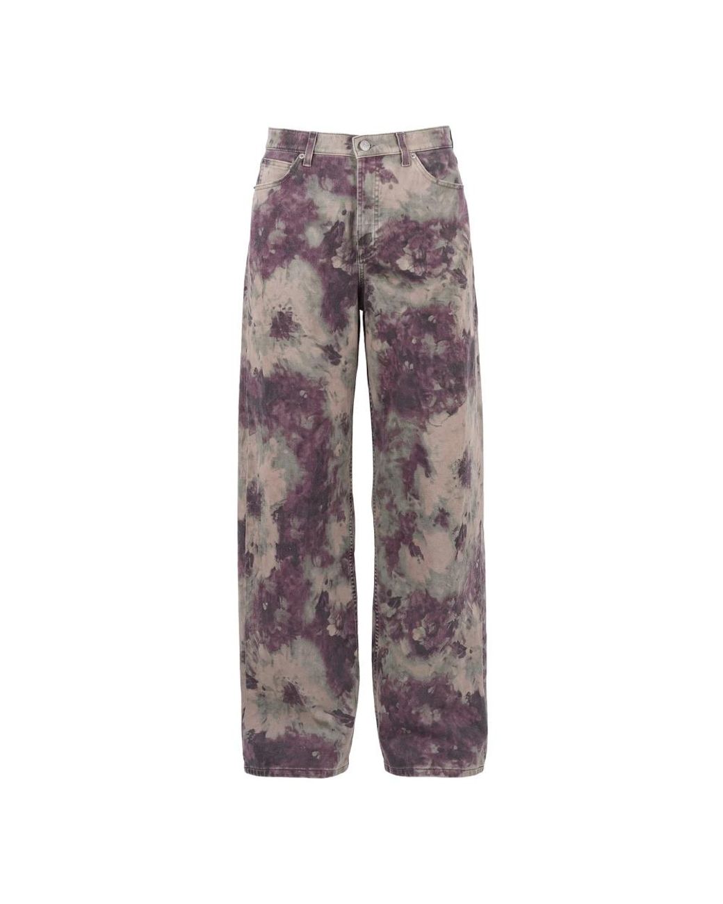Dondup Wide Jeans in het Gray