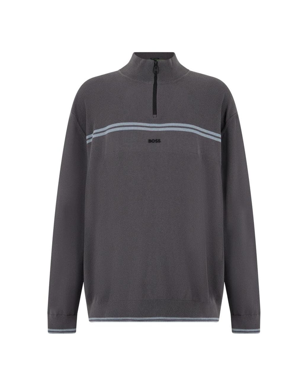 Turtlenecks Boss de hombre de color Gray