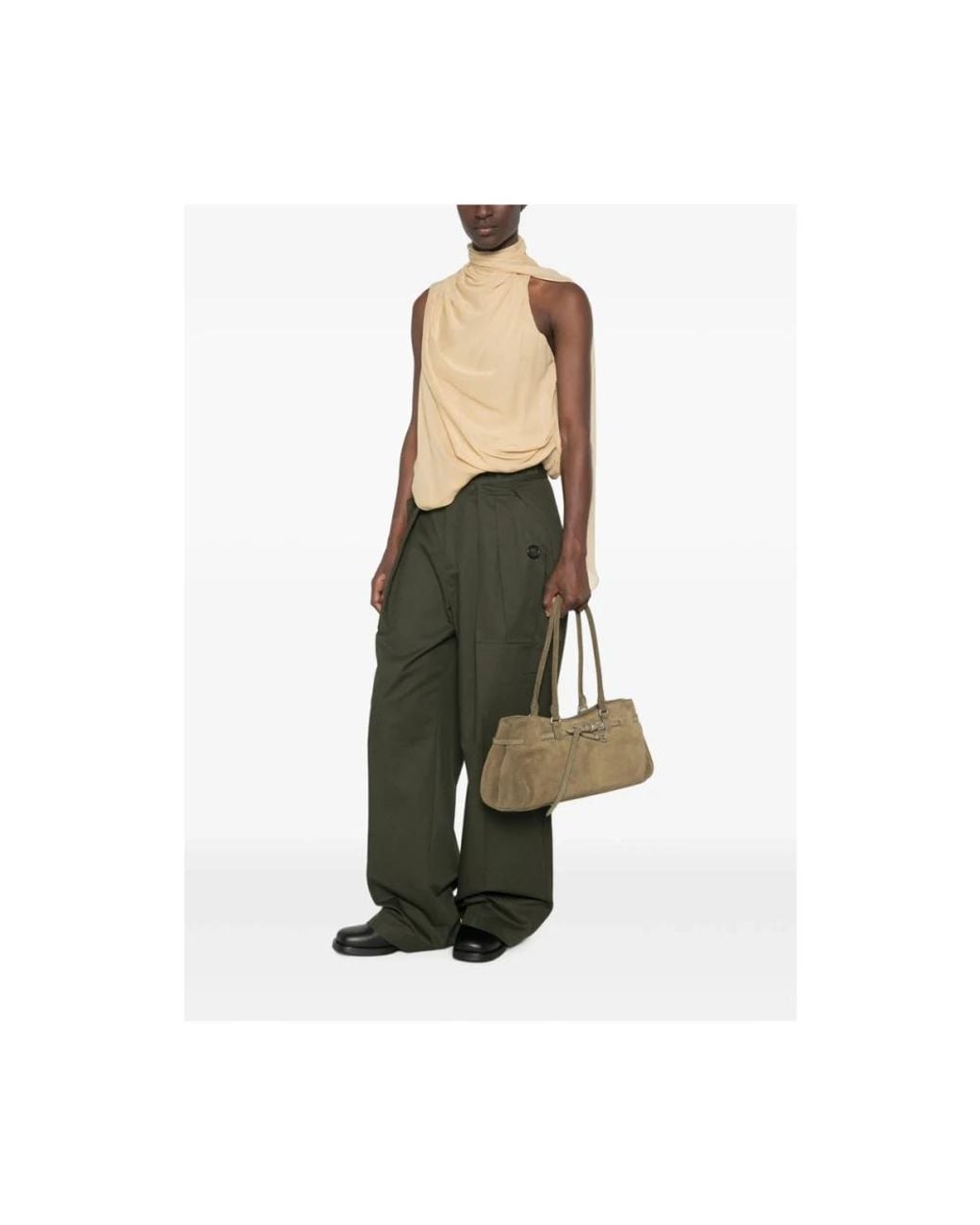 MARGE SHERWOOD Green Shoulder Bags