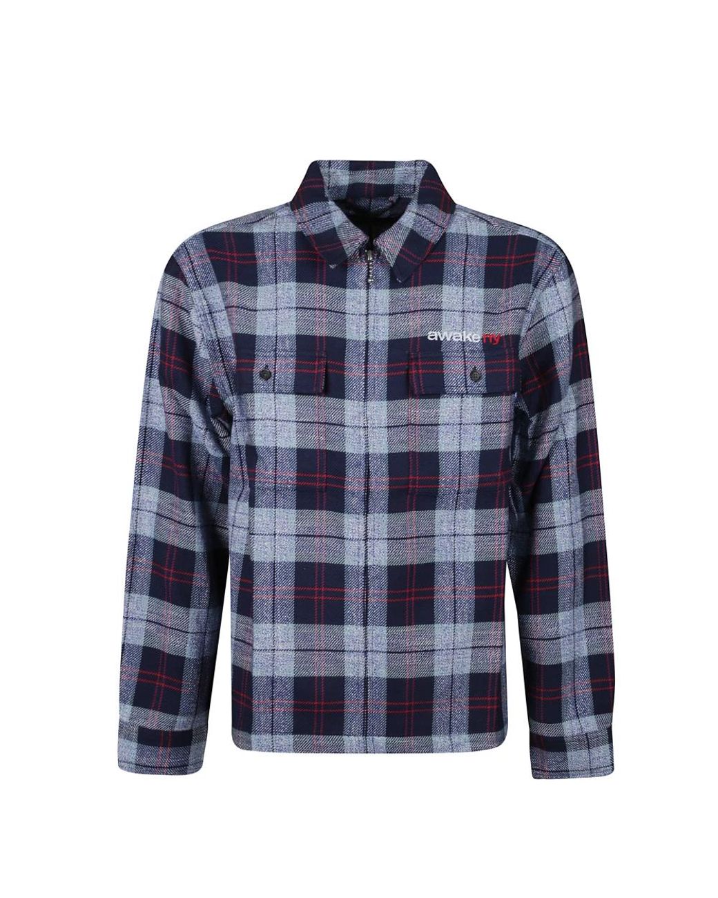 AWAKE NY Blue Casual Shirts for men