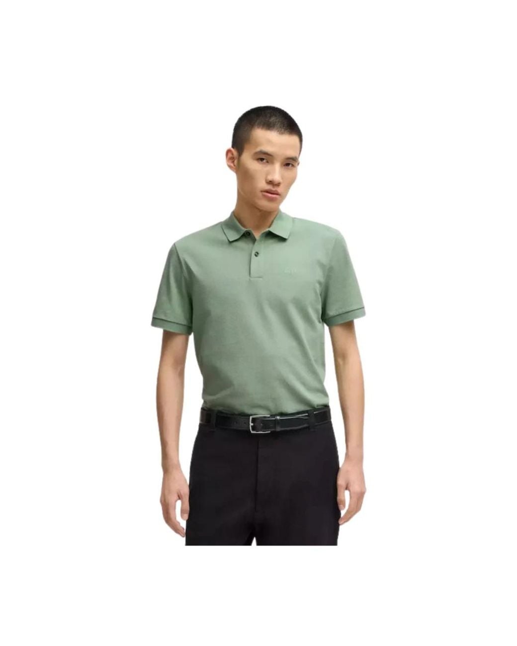 HUGO Green Polo Shirts for men