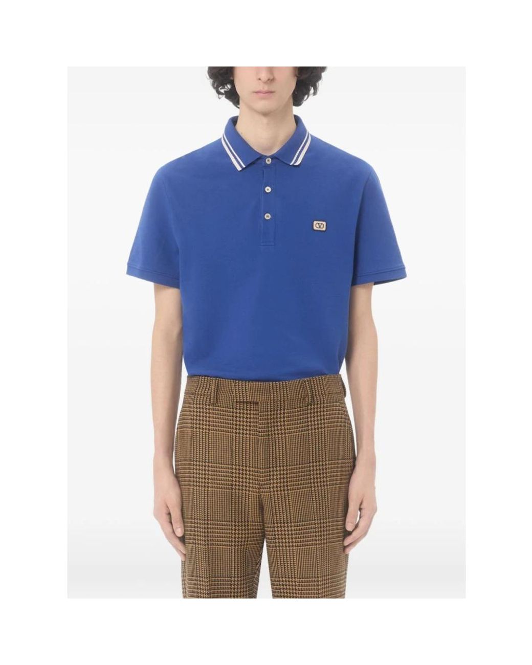 Valentino Blue Polo Shirts for men