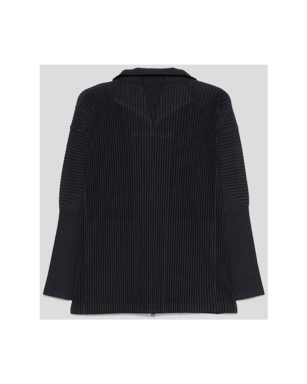 Zip-Throughs Issey Miyake de hombre de color Black