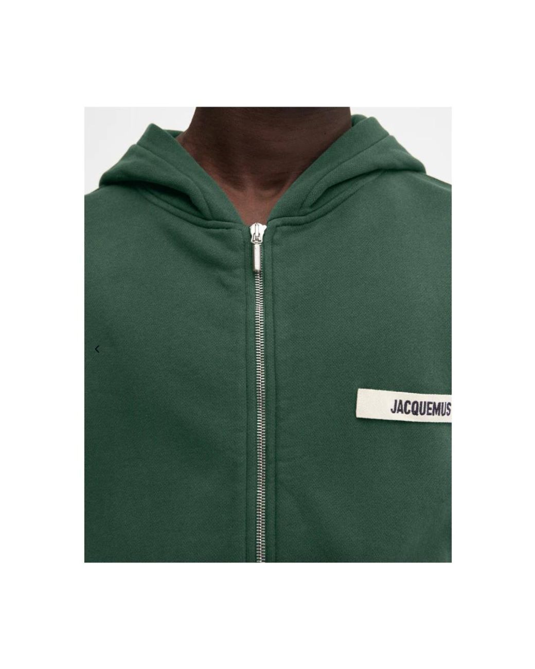 Jacquemus Green Zip-Throughs for men