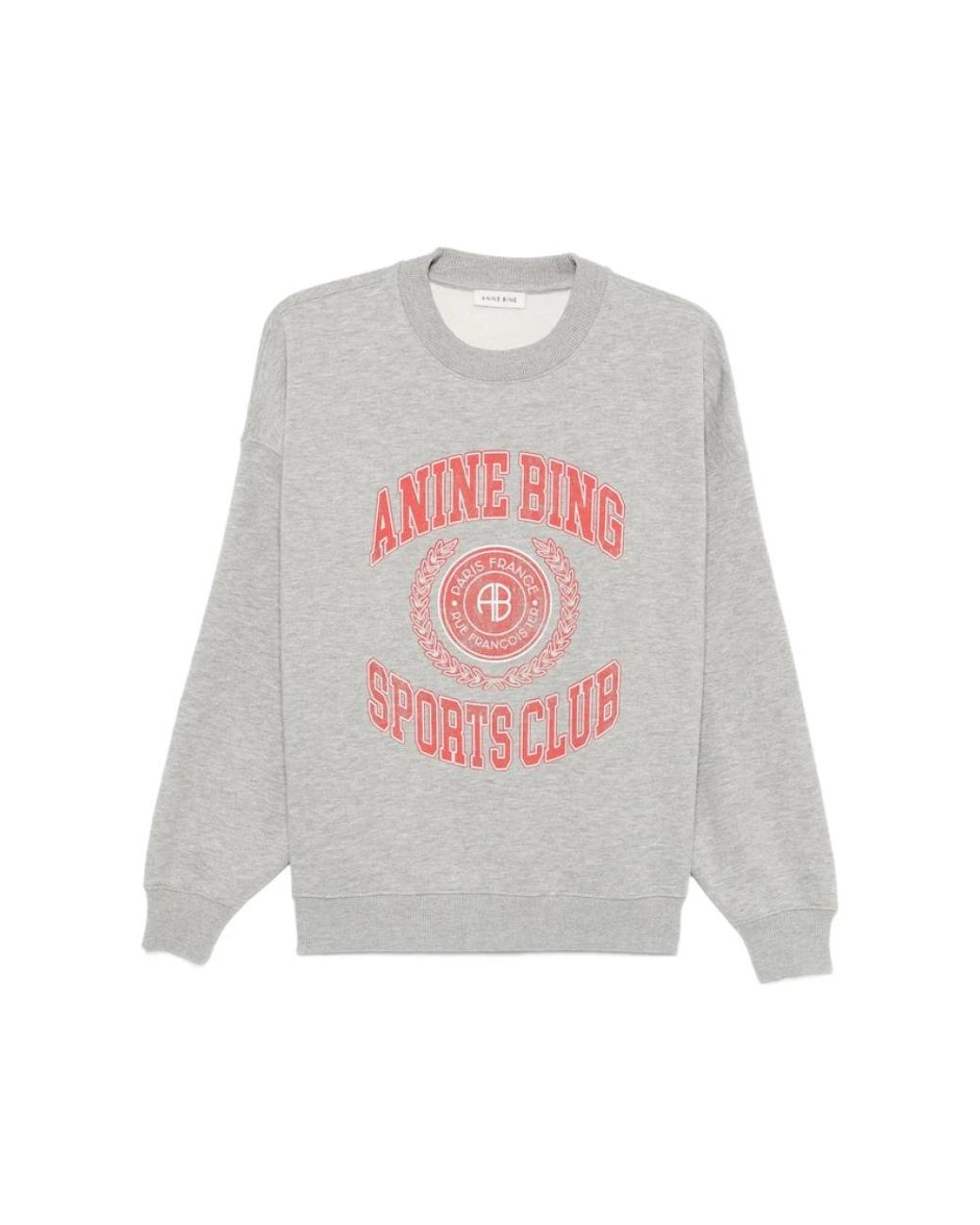 Anine Bing Gray Sweatshirts