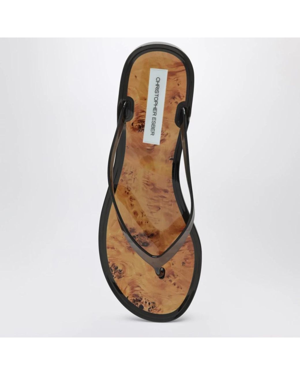 Christopher Esber Black Flip Flops