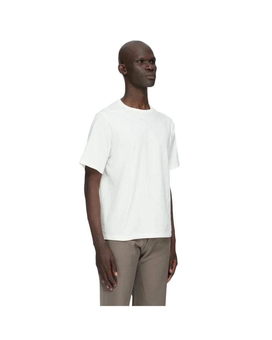 Rick Owens White T-Shirts for men