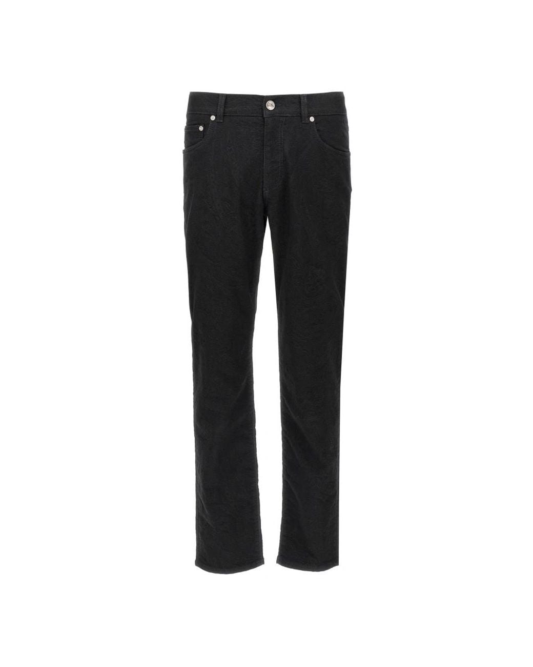 Etro Black Slim Fit Jeans for men