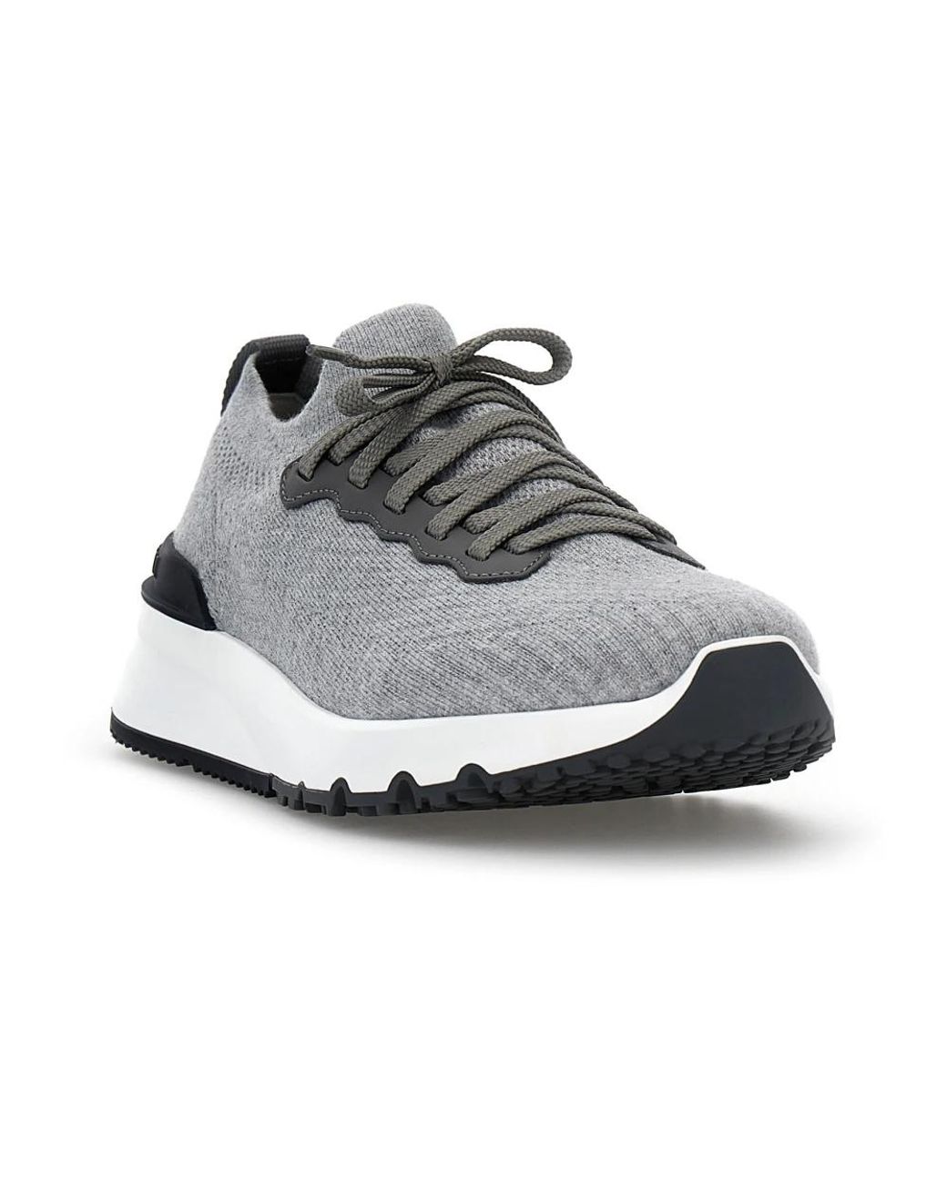 Brunello Cucinelli Gray Sneakers for men