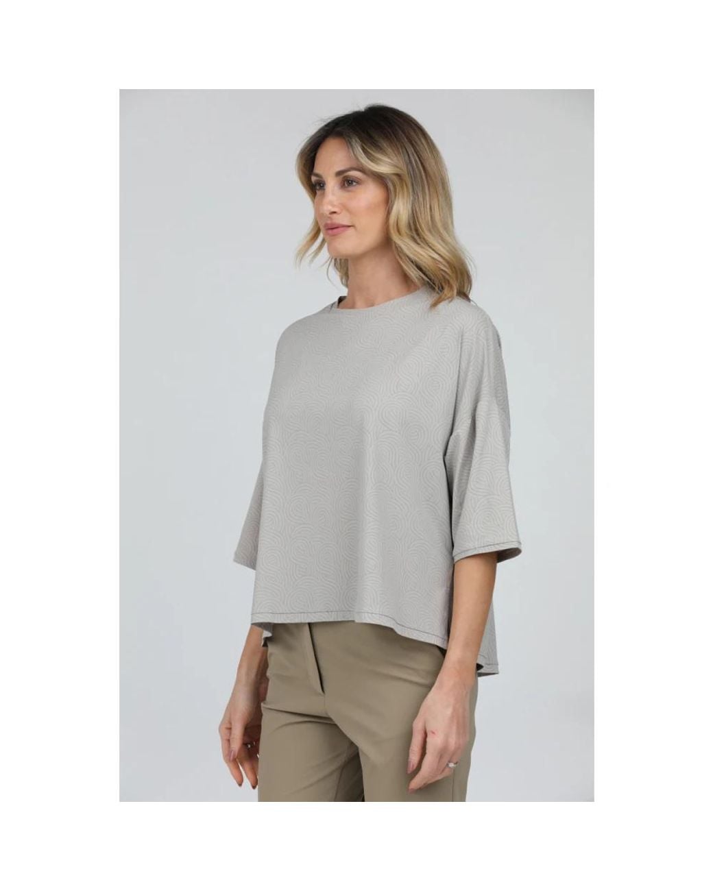 T-Shirts Rrd de color Gray